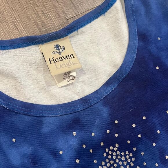 American-vintage Women's Blue and Navy Shirt - Picture 3 of 3